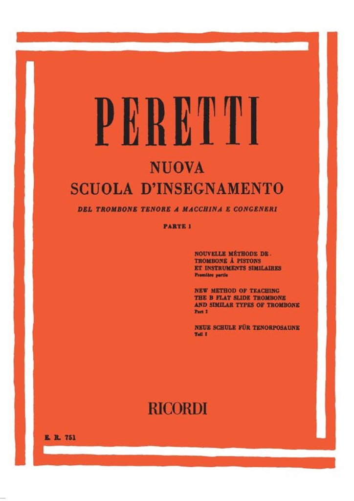 Nuova Scuola D Insegnamento Del Trombone Tenore A